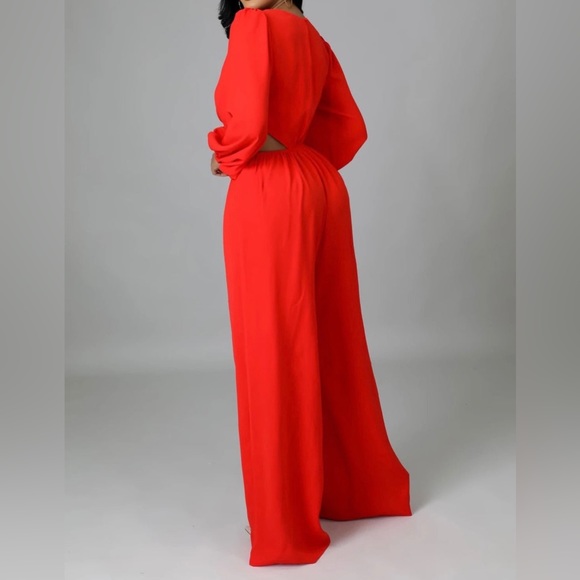 Red Jumpsuit - Picture 2 of 4